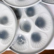 6 oyster plates Moulin des Loups and Orchies 210371