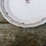Assiette XVIII siècle faience Bordeaux