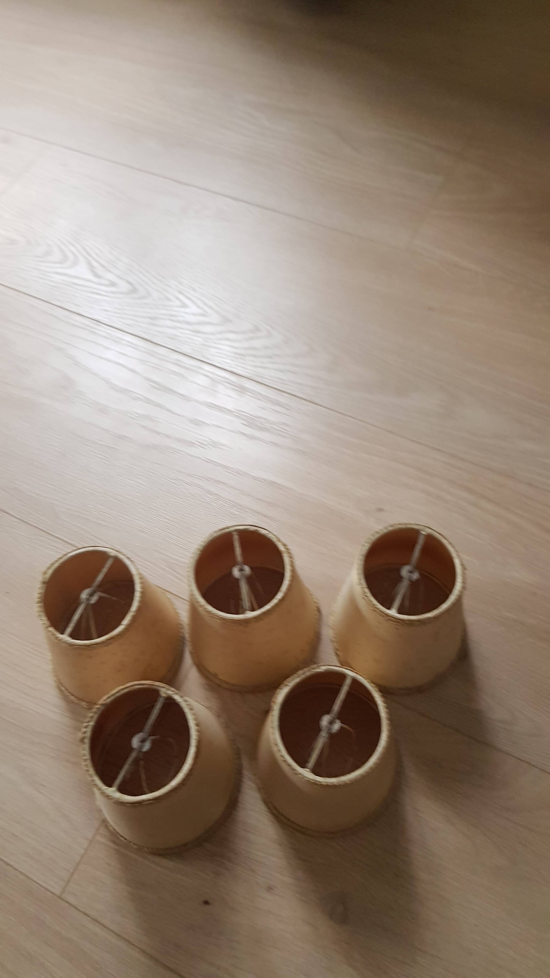 Lot petits abat-jours classique vintage