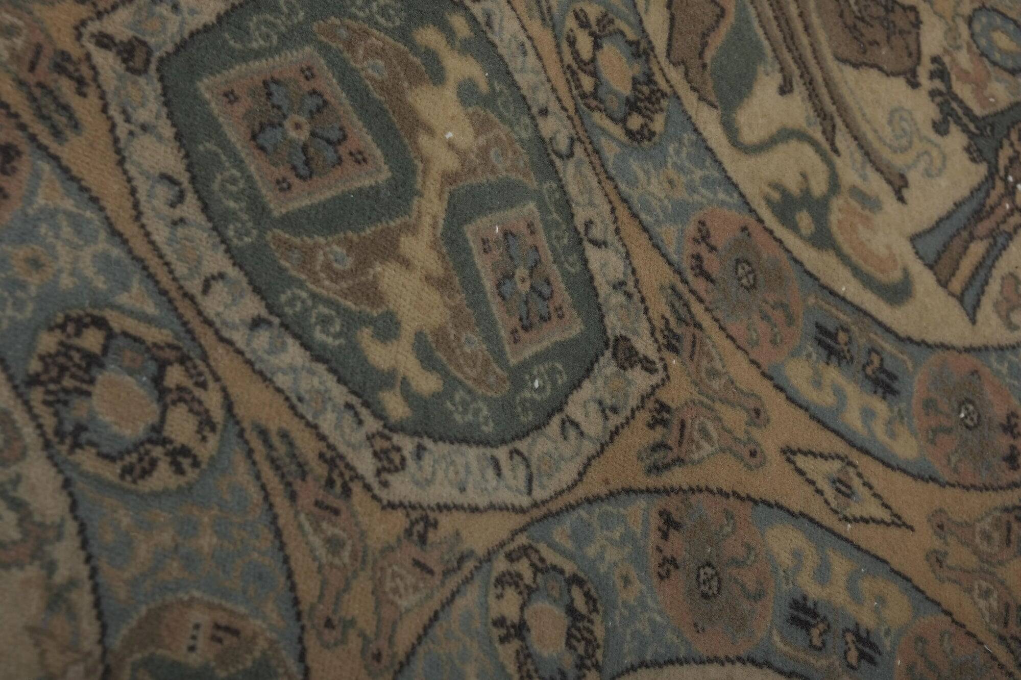 Vintage Turkish carpet handmade 194x276 cm