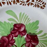4 Sarreguemines flat plates from the 1900s