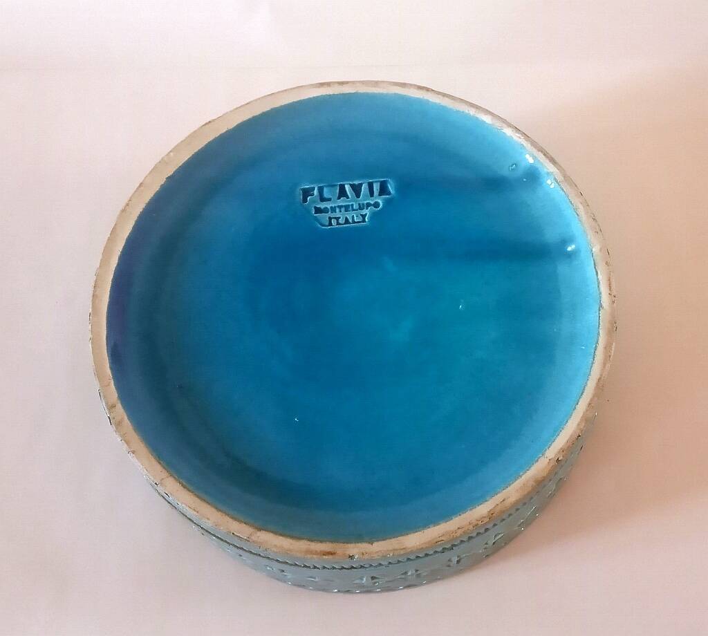 Cendrier italien Bitossi Rimini Blu