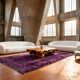 Authentic handwoven Berber rug, size 2/3 m.