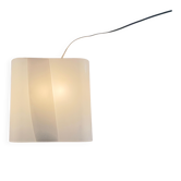 Lampe murale simple en verre Murano lourd du milieu du siècle, 1960, Italie