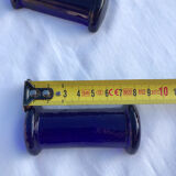 Set 6 glass knife holders