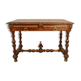 Louis XIII style writing table with Putti decoration