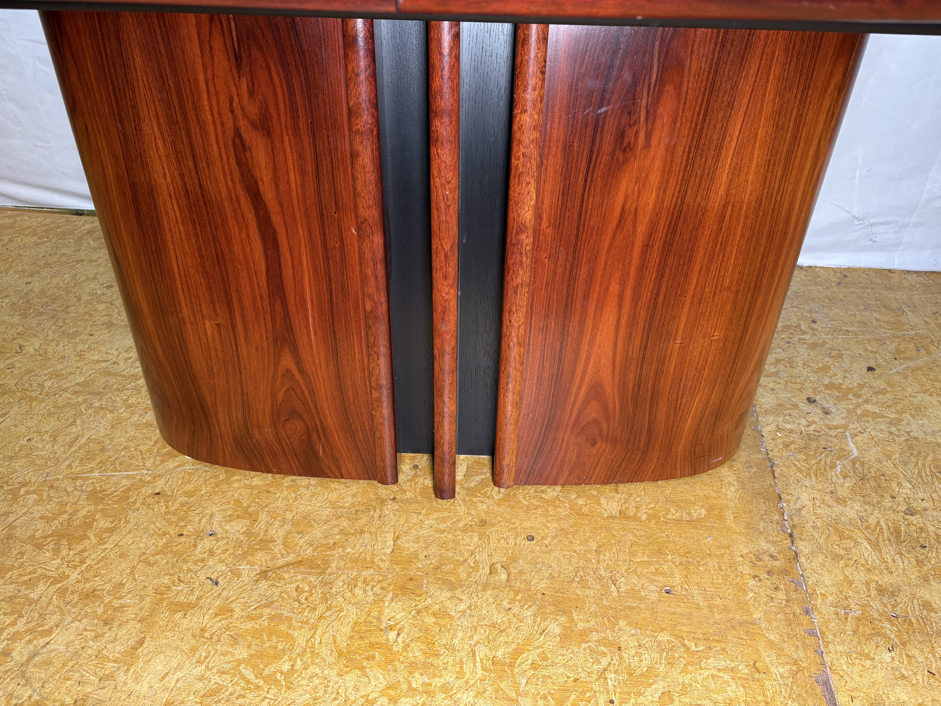 Exceptional Skovby Danish Rosewood Dining Table | Mid-Century | Sculptural