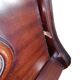 Trumeau (secretary desk) vintage con vetrina, anni 50