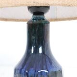 Danish mid-century ceramic table lamp by Ernst Nielsen / Faxe / 1960s / 1970s