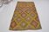 Small Oushak Vintage Kilim Rug sku 1985