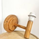 Wooden wall light Italy IMT 80s