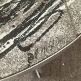 De Nisco coffee table from the 60s and 70s ceramic signed