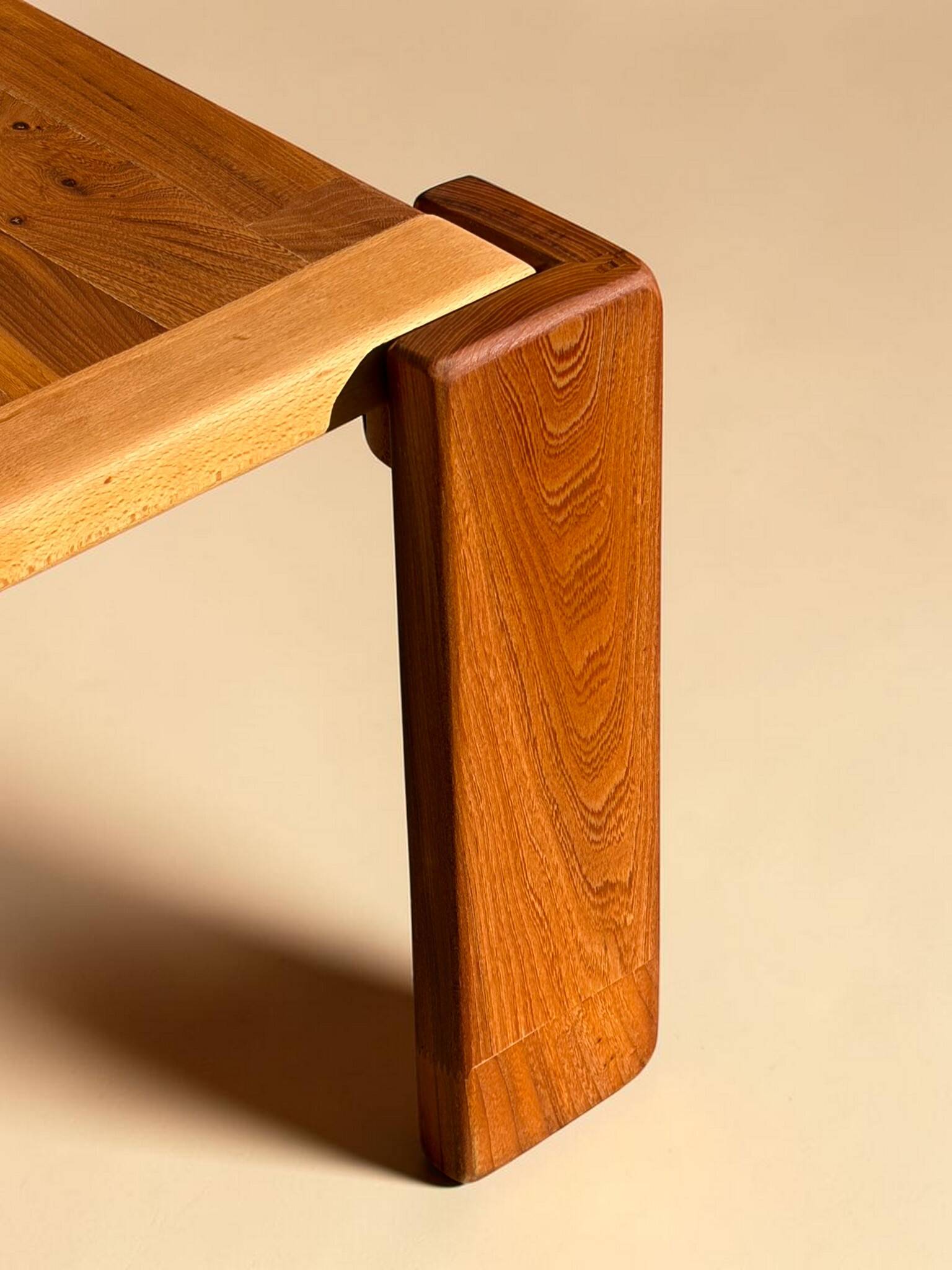 Coffee table in elm