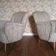 50's organic armchair