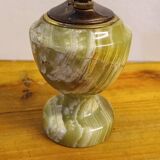 Green onyx table lighter