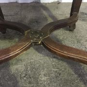 Suite of 6 Louis XV chairs in oak, 19th century