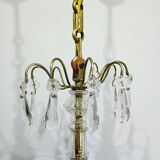Lustre 5 lumières cristal