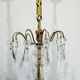 5-light crystal chandelier
