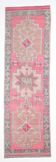 Tapis 3x10 rose vintage runner, 99x324cm