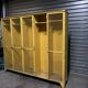 antique metal cloakroom