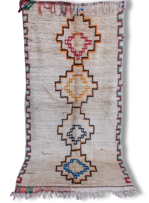 Azilal, 250 x 127 authentic hand made wool rug