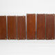 String wall shelf in teak by Kajsa and Nils Strinning danish 60s