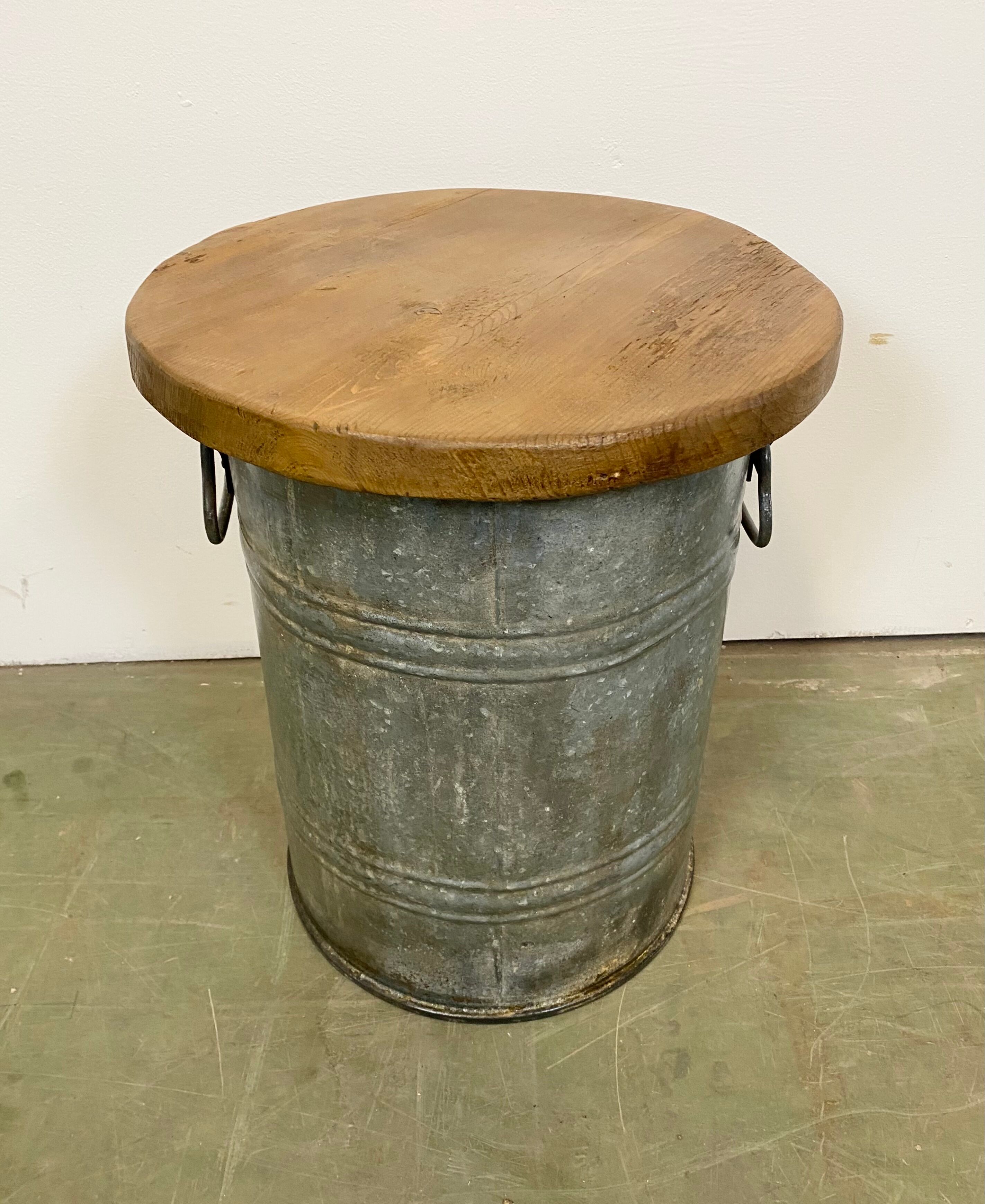 Vintage industrial stool, 1960s