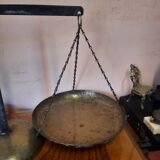 Old brass scale