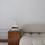 Tall Magma Vase - Clear