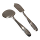 Dixi Grand Prix 2-piece silver-plated ice cream serving set