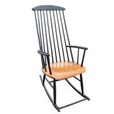 Pair of vintage rocking chairs from the 70s