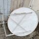 Garden furniture 4 places wrought iron old vintage xxeme
