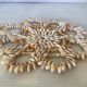 Trivet made of seashells