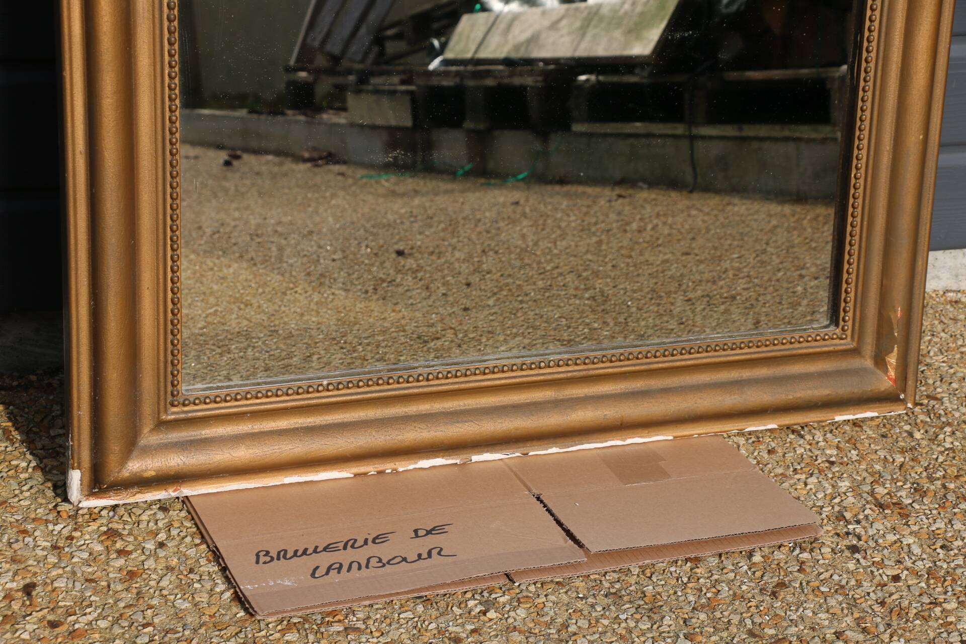 Antique gold mirror 1200mm