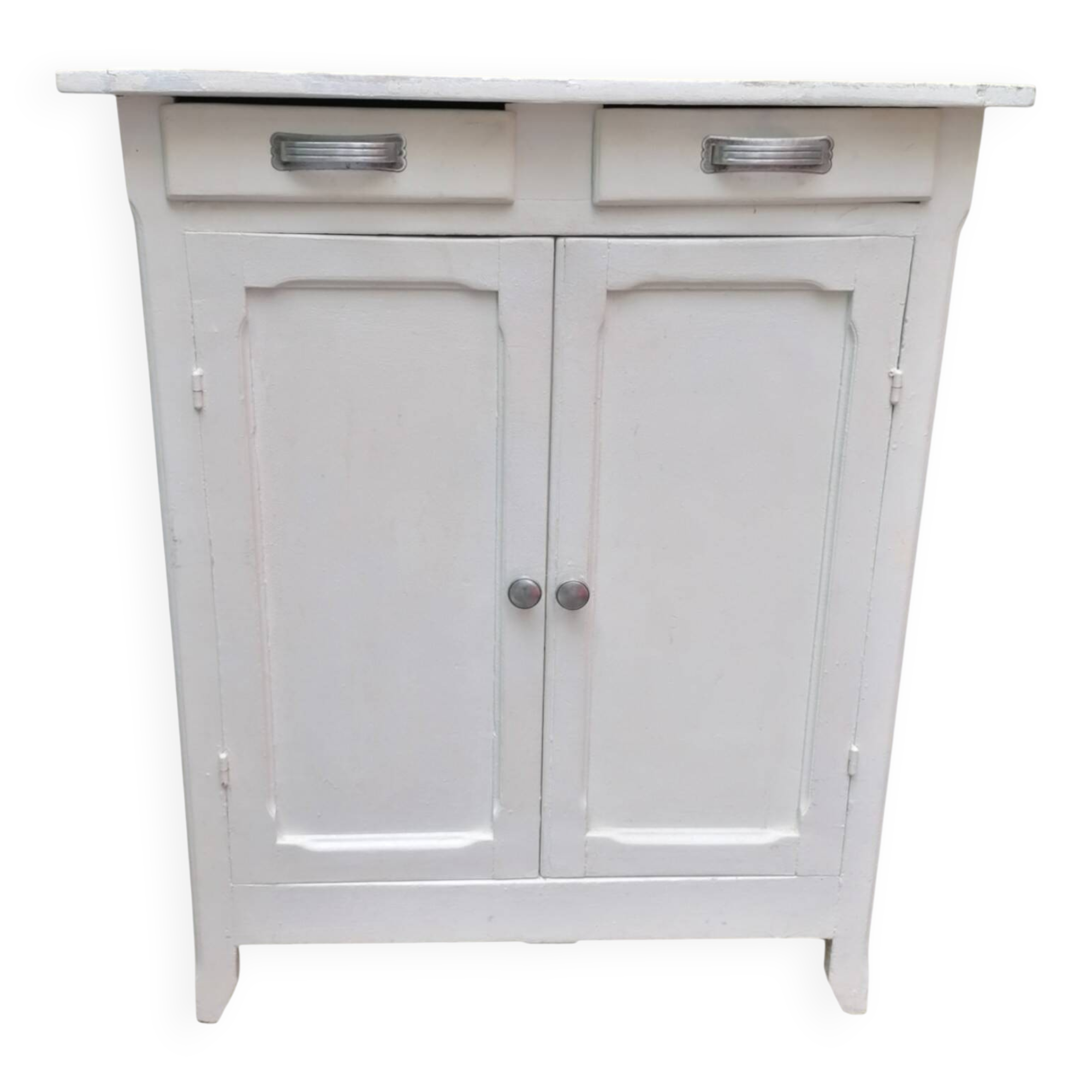 Small Parisian buffet in painted wood.