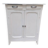 Petit buffet Parisien en bois peint.