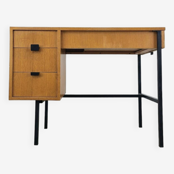Vintage Jacques Hitier desk modernist design 1950