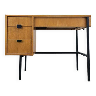 Bureau vintage Jacques Hitier design moderniste 1950