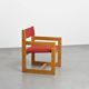 Fauteuil et sa table d'appoint par André Sornay, circa 1965