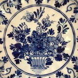Decorative plate Delft Blue Elesva Holland