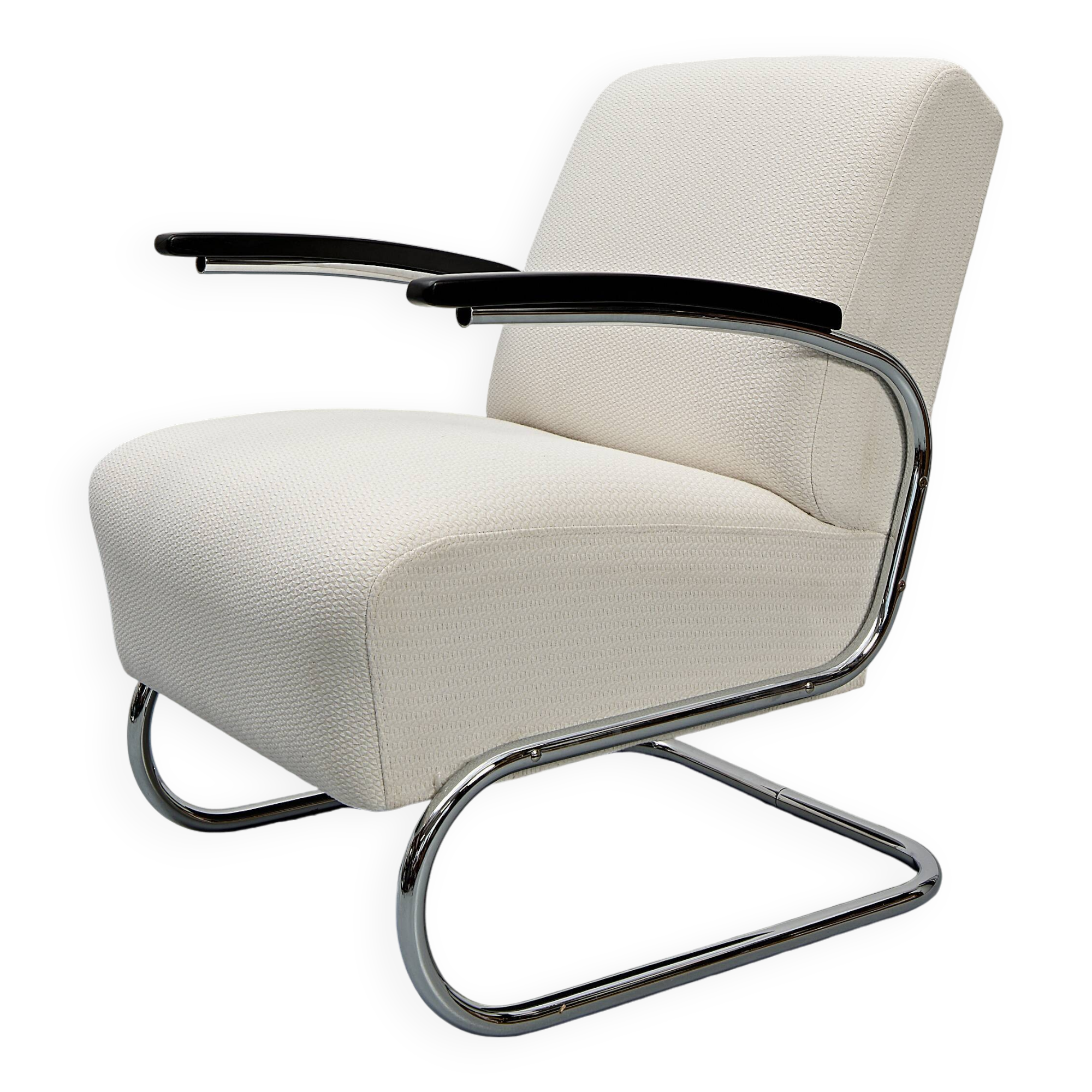 S411 Armchair by W. H. Gispen for Mücke & Melder, 1930s