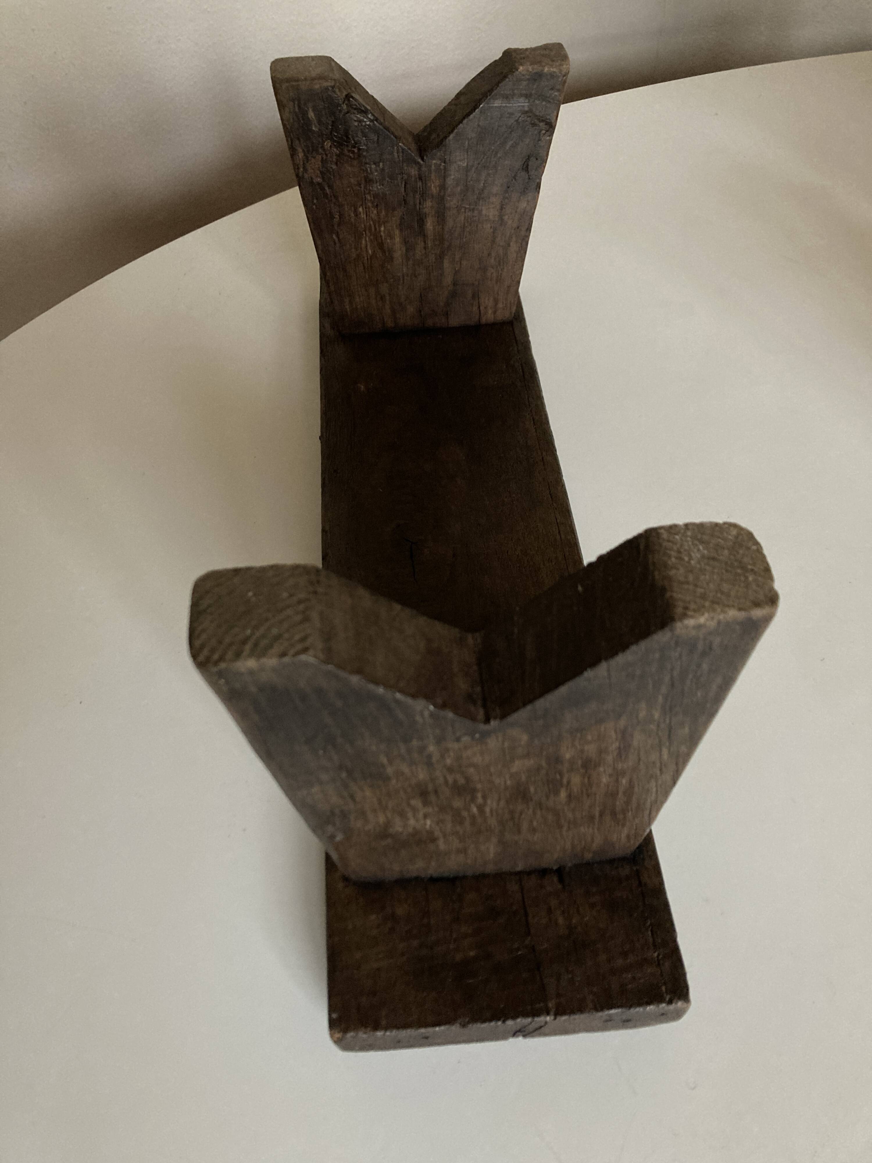 Folk art country bench/shelf, early 20th century