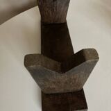 Folk art country bench/shelf, early 20th century