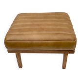 Leather Relaxing Stool/Footstool/ Tray/Side Table
