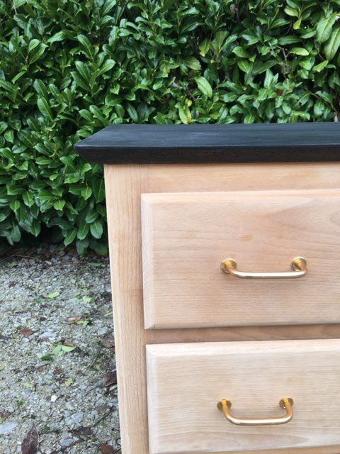Chest of drawers 3 drawers vintage year 50