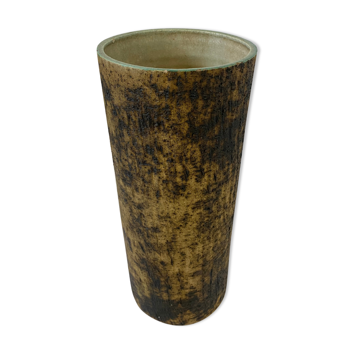 Old ceramic vase 1960 Scandinavian Holland design Pieter Groeneveldt