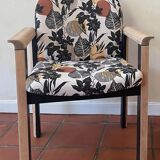 Fauteuil Bois Imprimé Automne