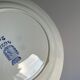 Set of numbered Terre de Fer St Amand plates (4 hollow and a flat plate)