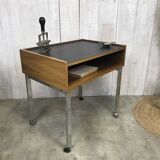 Modernist serving trolley