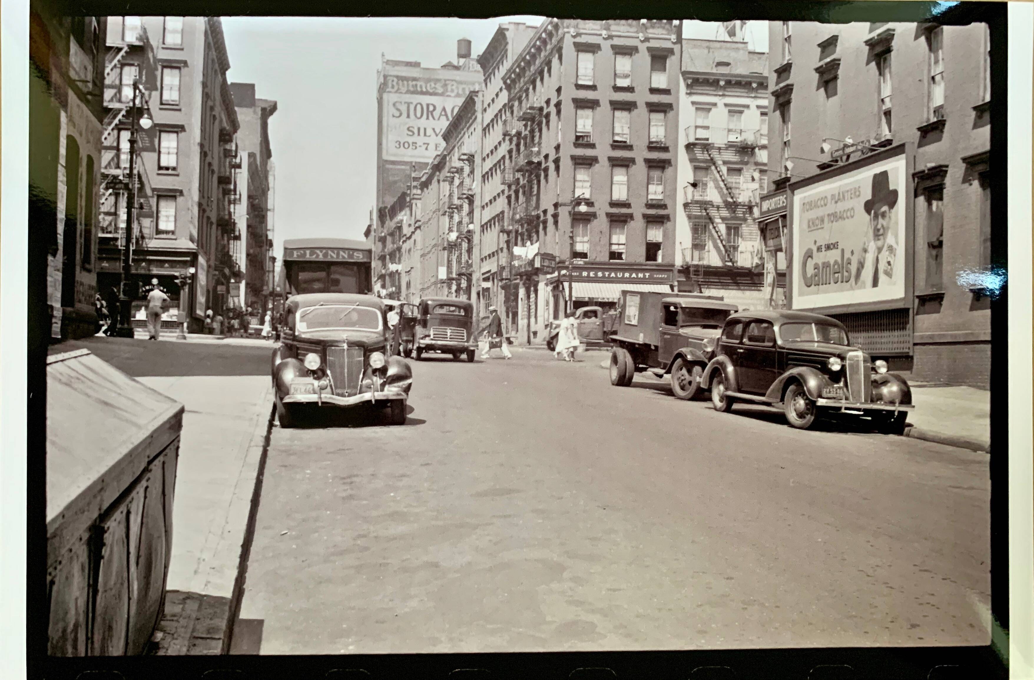 Photo by Art W. Evans - New York, 61st Street - Between 1st and 3rd Avenues (circa 1929)